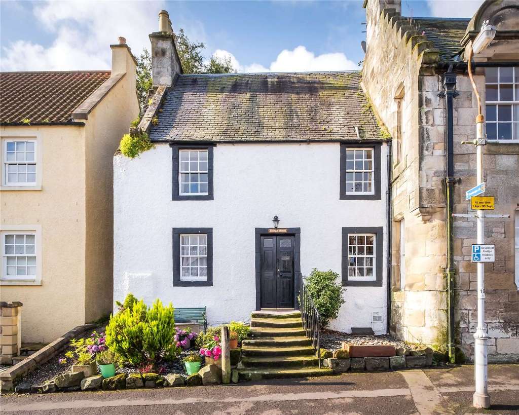Happy October! A cozy stone terraced house circa 1776, featured in the first episode of Outlander.
